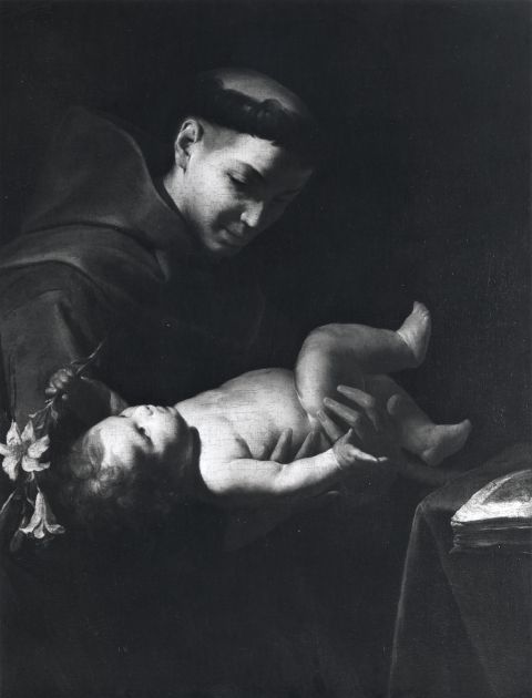 A. C. Cooper — Cavallino Bernardo - sec. XVII - Sant'Antonio da Padova con Gesù Bambino — insieme